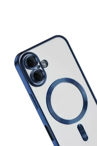 Apple iPhone 16 Kılıf Kross Magneticsafe Kapak - Lacivert