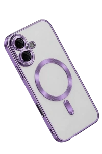 Apple iPhone 16 Kılıf Kross Magneticsafe Kapak - Mor