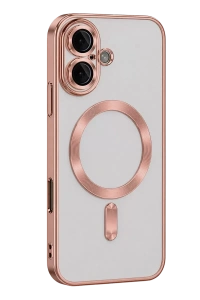 Apple iPhone 16 Kılıf Kross Magneticsafe Kapak - Rose