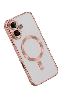 Apple iPhone 16 Kılıf Kross Magneticsafe Kapak - Rose