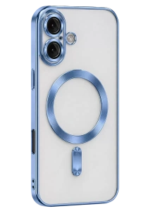 Apple iPhone 16 Kılıf Kross Magneticsafe Kapak - Sierra Blue