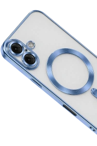 Apple iPhone 16 Kılıf Kross Magneticsafe Kapak - Sierra Blue