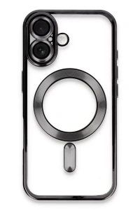 Apple iPhone 16 Kılıf Kross Magneticsafe Kapak - Siyah
