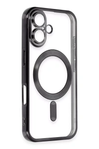 Apple iPhone 16 Kılıf Kross Magneticsafe Kapak - Siyah