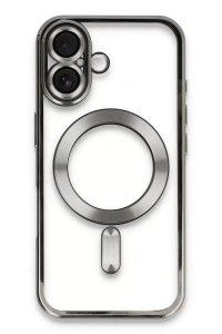 Apple iPhone 16 Kılıf Kross Magneticsafe Kapak - Titan Gri
