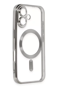 Apple iPhone 16 Kılıf Kross Magneticsafe Kapak - Titan Gri