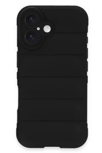 Apple iPhone 16 Kılıf Optimum Silikon - Siyah