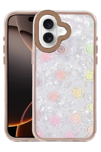 Apple iPhone 16 Lumi Desenli Kapak - Çöl Titanyum