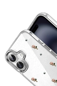 Apple iPhone 16 Plus Fiyonk Desenli Kapak - Desen 6