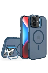Apple iPhone 16 Plus Flet Lens Magsafe Kapak - Lacivert