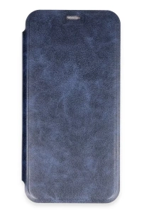 Apple iPhone 16 Plus Kılıf Flip Cover - Lacivert