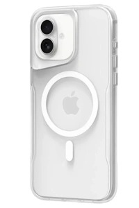 Apple iPhone 16 Plus Kılıf PC Poso Magsafe Kapak - Şeffaf