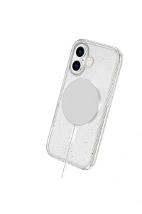 Apple iPhone 16 Plus Kılıf Star Magsafe Kapak - Turuncu