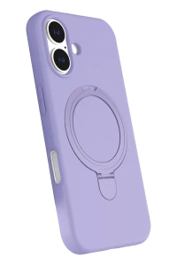 Apple iPhone 16 Plus Regal Magsafe Standlı Kapak - Lila