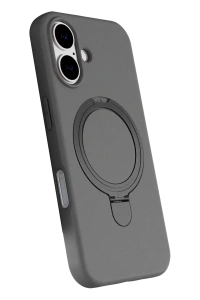 Apple iPhone 16 Plus Regal Magsafe Standlı Kapak - Titan Gri