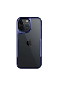 Apple iPhone 16 Pro Kılıf Boyi Silikon Kapak - Lacivert