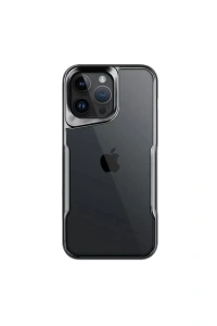 Apple iPhone 16 Pro Kılıf Boyi Silikon Kapak - Titan Gri