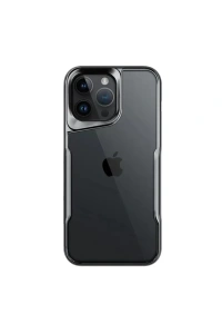 Apple iPhone 16 Pro Kılıf Boyi Silikon Kapak - Titan Gri