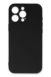 Apple iPhone 16 Pro Kılıf First Silikon - Siyah