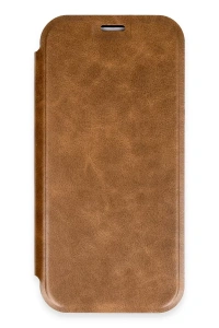 Apple iPhone 16 Pro Kılıf Flip Cover - Taba