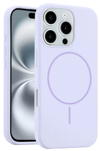 Apple iPhone 16 Pro Kılıf Jully Magsafe Kapak - Lila