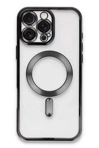 Apple iPhone 16 Pro Kılıf Kross Magneticsafe Kapak - Siyah