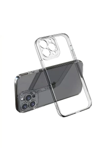 Apple iPhone 16 Pro Kılıf Lüx Şeffaf Silikon