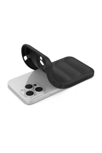 Apple iPhone 16 Pro Kılıf Optimum Silikon - Siyah