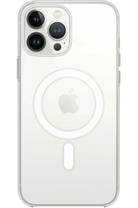 Apple iPhone 16 Pro Kılıf Pc Real Magsafe Kapak - Şeffaf