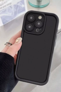 Apple iPhone 16 Pro Kılıf Viera Silikon - Koyu Yeşil