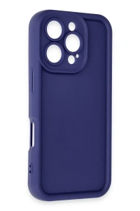 Apple iPhone 16 Pro Kılıf Viera Silikon - Lacivert