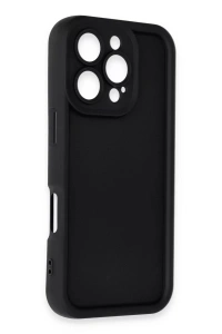 Apple iPhone 16 Pro Kılıf Viera Silikon - Siyah