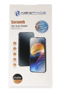 Apple iPhone 16 Pro Max 3D Antistatik Mat Seramik Nano Ekran Koruyucu