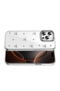 Apple iPhone 16 Pro Max Fiyonk Desenli Kapak - Desen 5