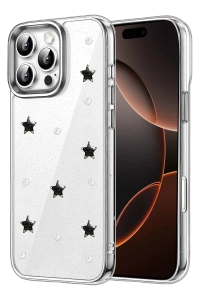 Apple iPhone 16 Pro Max Fiyonk Desenli Kapak - Desen 7