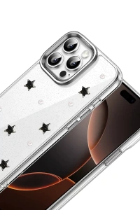 Apple iPhone 16 Pro Max Fiyonk Desenli Kapak - Desen 7