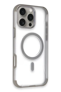 Apple iPhone 16 Pro Max Hilton Magsafe Kapak - Titan Gri