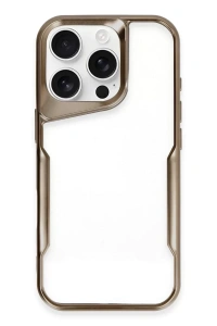 Apple iPhone 16 Pro Max Kılıf Boyi Silikon Kapak - Desert