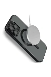 Apple iPhone 16 Pro Max Kılıf Kross Magneticsafe Kapak - Siyah