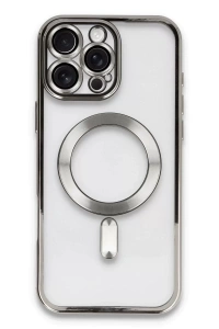 Apple iPhone 16 Pro Max Kılıf Kross Magneticsafe Kapak - Titan Gri