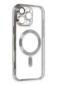 Apple iPhone 16 Pro Max Kılıf Kross Magneticsafe Kapak - Titan Gri