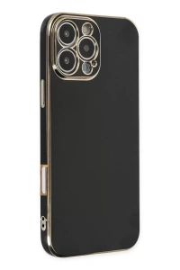 Apple iPhone 16 Pro Max Kılıf Volet Silikon - Siyah