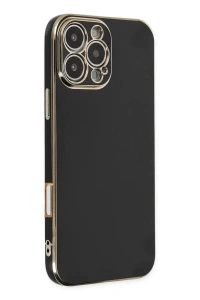 Apple iPhone 16 Pro Max Kılıf Volet Silikon - Siyah
