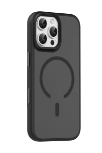 Apple iPhone 16 Pro Max Megane Magsafe Kapak - Siyah