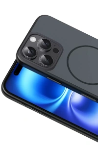 Apple iPhone 16 Pro Max Neva Magsafe Kapak - Siyah