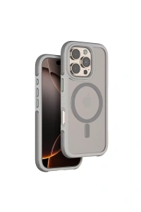 Apple iPhone 16 Pro Max Orbit Magsafe Kapak - Titan Gri