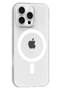 Apple iPhone 16 Pro Max PC Blank Magsafe Kapak - Şeffaf