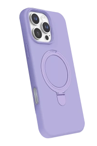 Apple iPhone 16 Pro Max Regal Magsafe Standlı Kapak - Lila