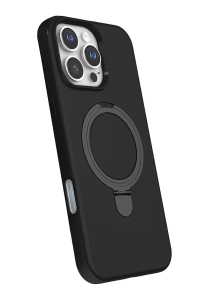 Apple iPhone 16 Pro Max Regal Magsafe Standlı Kapak - Siyah
