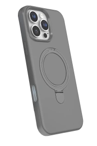 Apple iPhone 16 Pro Max Regal Magsafe Standlı Kapak - Titan Gri